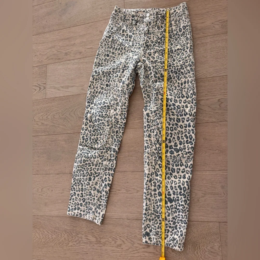 PILCRO  The Wanderer Mid-Rise Relaxed-Leg Jeans - size 27 tall